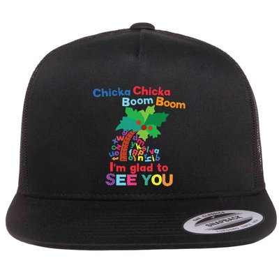 Chicka Chicka Boom Boom Im Glad To See You Flatbill Hat
