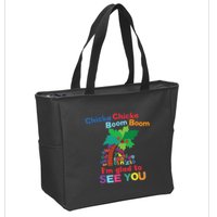 Chicka Chicka Boom Boom Im Glad To See You Zip Tote Bag