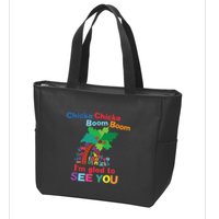 Chicka Chicka Boom Boom Im Glad To See You Zip Tote Bag