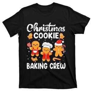 Christmas Cookie Baking Crew Xmas Cookie Exchange Santa T-Shirt