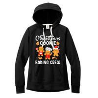 Christmas Cookie Baking Crew Xmas Cookie Exchange Santa Women's Fleece Hoodie