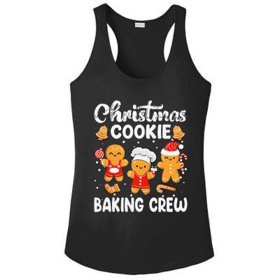 Christmas Cookie Baking Crew Xmas Cookie Exchange Santa Ladies PosiCharge Competitor Racerback Tank