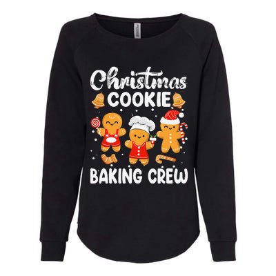 Christmas Cookie Baking Crew Xmas Cookie Exchange Santa Womens California Wash Sweatshirt