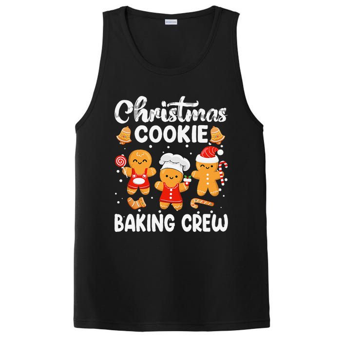 Christmas Cookie Baking Crew Xmas Cookie Exchange Santa PosiCharge Competitor Tank