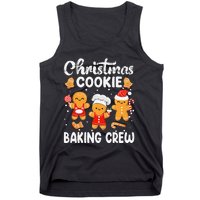 Christmas Cookie Baking Crew Xmas Cookie Exchange Santa Tank Top