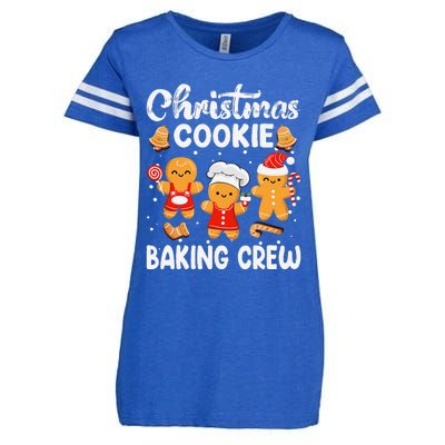 Christmas Cookie Baking Crew Xmas Cookie Exchange Santa Enza Ladies Jersey Football T-Shirt