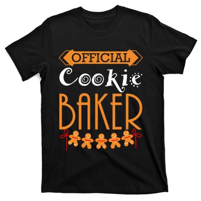 Christmas Cookie Baker Team Baker Holiday Xmas T-Shirt