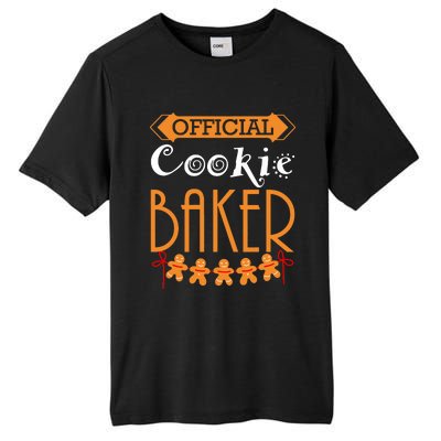 Christmas Cookie Baker Team Baker Holiday Xmas Tall Fusion ChromaSoft Performance T-Shirt