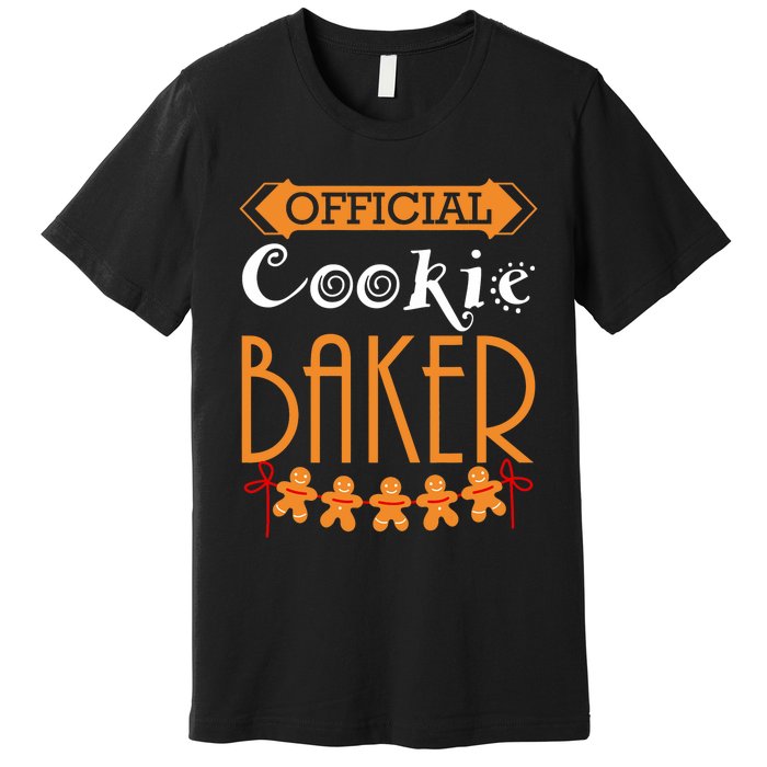 Christmas Cookie Baker Team Baker Holiday Xmas Premium T-Shirt