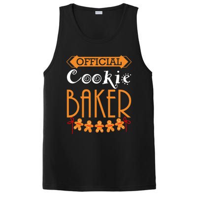 Christmas Cookie Baker Team Baker Holiday Xmas PosiCharge Competitor Tank