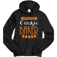 Christmas Cookie Baker Team Baker Holiday Xmas Tie Dye Hoodie