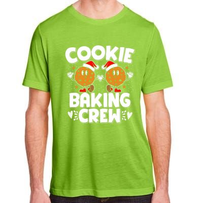 Christmas Cookie Baking Crew Xmas Cookie Exchange Santa Cool Gift Adult ChromaSoft Performance T-Shirt