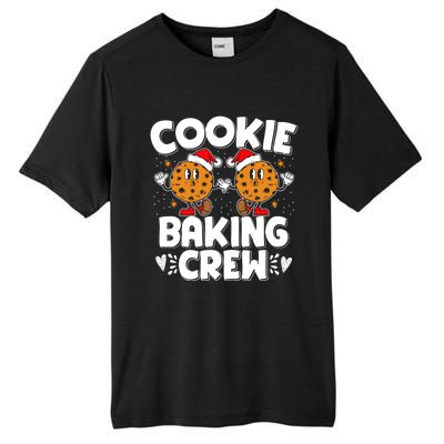 Christmas Cookie Baking Crew Xmas Cookie Exchange Santa Cool Gift Tall Fusion ChromaSoft Performance T-Shirt