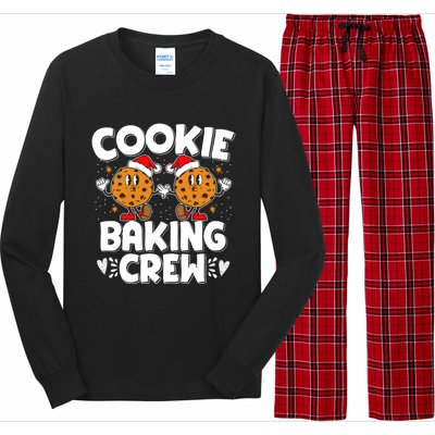 Christmas Cookie Baking Crew Xmas Cookie Exchange Santa Cool Gift Long Sleeve Pajama Set