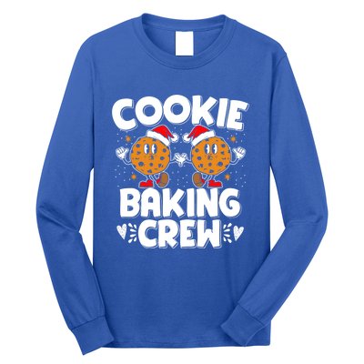 Christmas Cookie Baking Crew Xmas Cookie Exchange Santa Cool Gift Long Sleeve Shirt