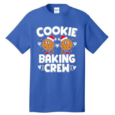 Christmas Cookie Baking Crew Xmas Cookie Exchange Santa Cool Gift Tall T-Shirt