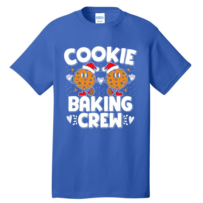 Christmas Cookie Baking Crew Xmas Cookie Exchange Santa Cool Gift Tall T-Shirt