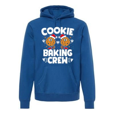 Christmas Cookie Baking Crew Xmas Cookie Exchange Santa Cool Gift Premium Hoodie