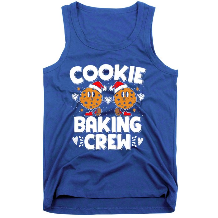 Christmas Cookie Baking Crew Xmas Cookie Exchange Santa Cool Gift Tank Top