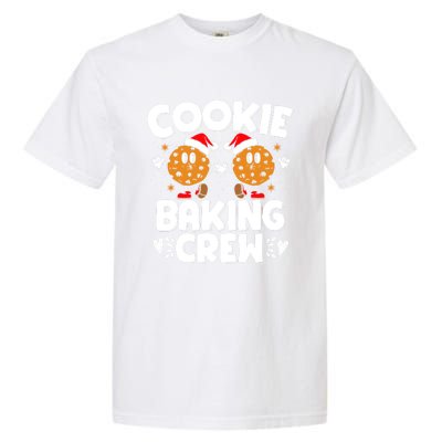 Christmas Cookie Baking Crew Xmas Cookie Exchange Santa Cool Gift Garment-Dyed Heavyweight T-Shirt