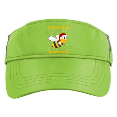 Cute Christmas Bumble Bee Oh Christmas Tree Joke Snow Scene Meaningful Gift Adult Drive Performance Visor