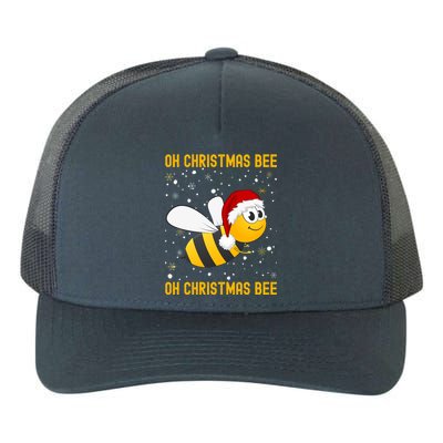 Cute Christmas Bumble Bee Oh Christmas Tree Joke Snow Scene Meaningful Gift Yupoong Adult 5-Panel Trucker Hat