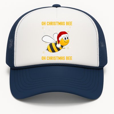 Cute Christmas Bumble Bee Oh Christmas Tree Joke Snow Scene Meaningful Gift Trucker Hat