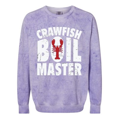 Cool Crawfish Boil For Men Women Crawfish Seafood Chef Colorblast Crewneck Sweatshirt