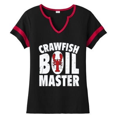 Cool Crawfish Boil For Men Women Crawfish Seafood Chef Ladies Halftime Notch Neck Tee