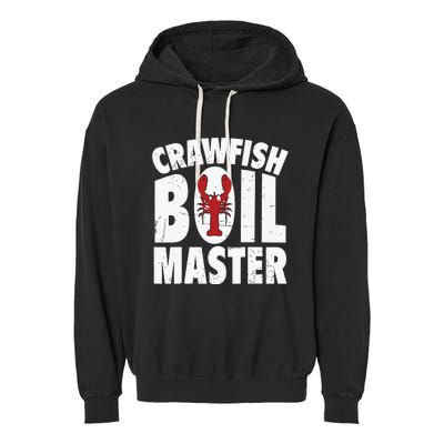 Cool Crawfish Boil For Men Women Crawfish Seafood Chef Garment-Dyed Fleece Hoodie