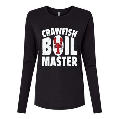 Cool Crawfish Boil For Men Women Crawfish Seafood Chef Womens Cotton Relaxed Long Sleeve T-Shirt