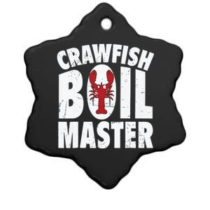 Cool Crawfish Boil For Men Women Crawfish Seafood Chef Ceramic Star Ornament