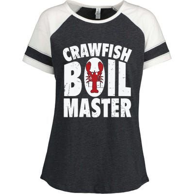 Cool Crawfish Boil For Men Women Crawfish Seafood Chef Enza Ladies Jersey Colorblock Tee