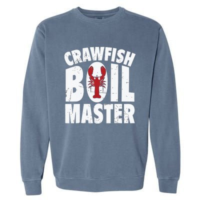 Cool Crawfish Boil For Men Women Crawfish Seafood Chef Garment-Dyed Sweatshirt