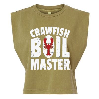 Cool Crawfish Boil For Men Women Crawfish Seafood Chef Garment-Dyed Women's Muscle Tee