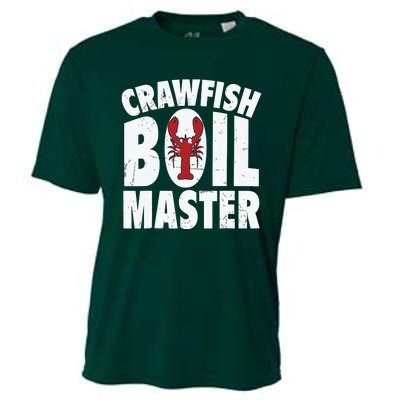 Cool Crawfish Boil For Men Women Crawfish Seafood Chef Cooling Performance Crew T-Shirt