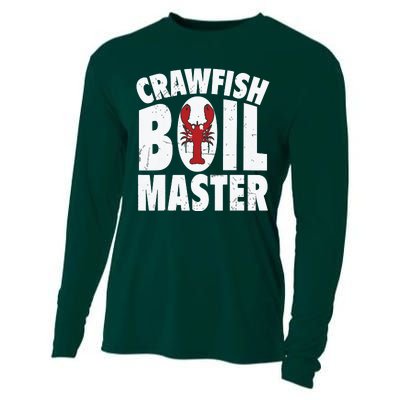 Cool Crawfish Boil For Men Women Crawfish Seafood Chef Cooling Performance Long Sleeve Crew