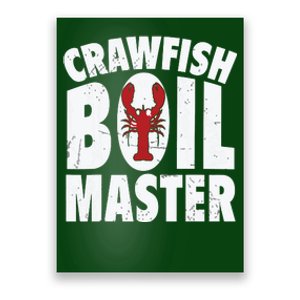 Cool Crawfish Boil For Men Women Crawfish Seafood Chef Poster