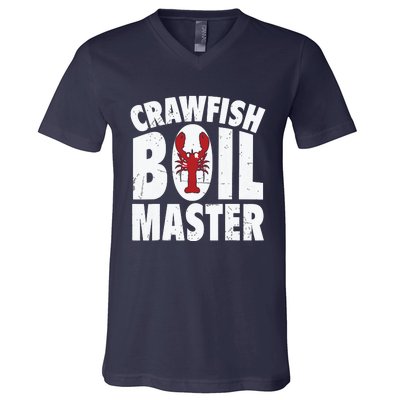 Cool Crawfish Boil For Men Women Crawfish Seafood Chef V-Neck T-Shirt