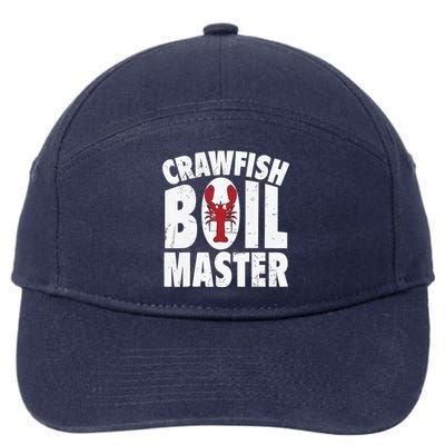 Cool Crawfish Boil For Men Women Crawfish Seafood Chef 7-Panel Snapback Hat