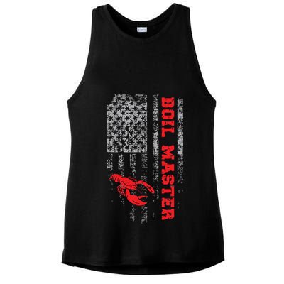 Cool Crawfish Boil For Men Women Crawfish Seafood Chef Ladies PosiCharge Tri-Blend Wicking Tank