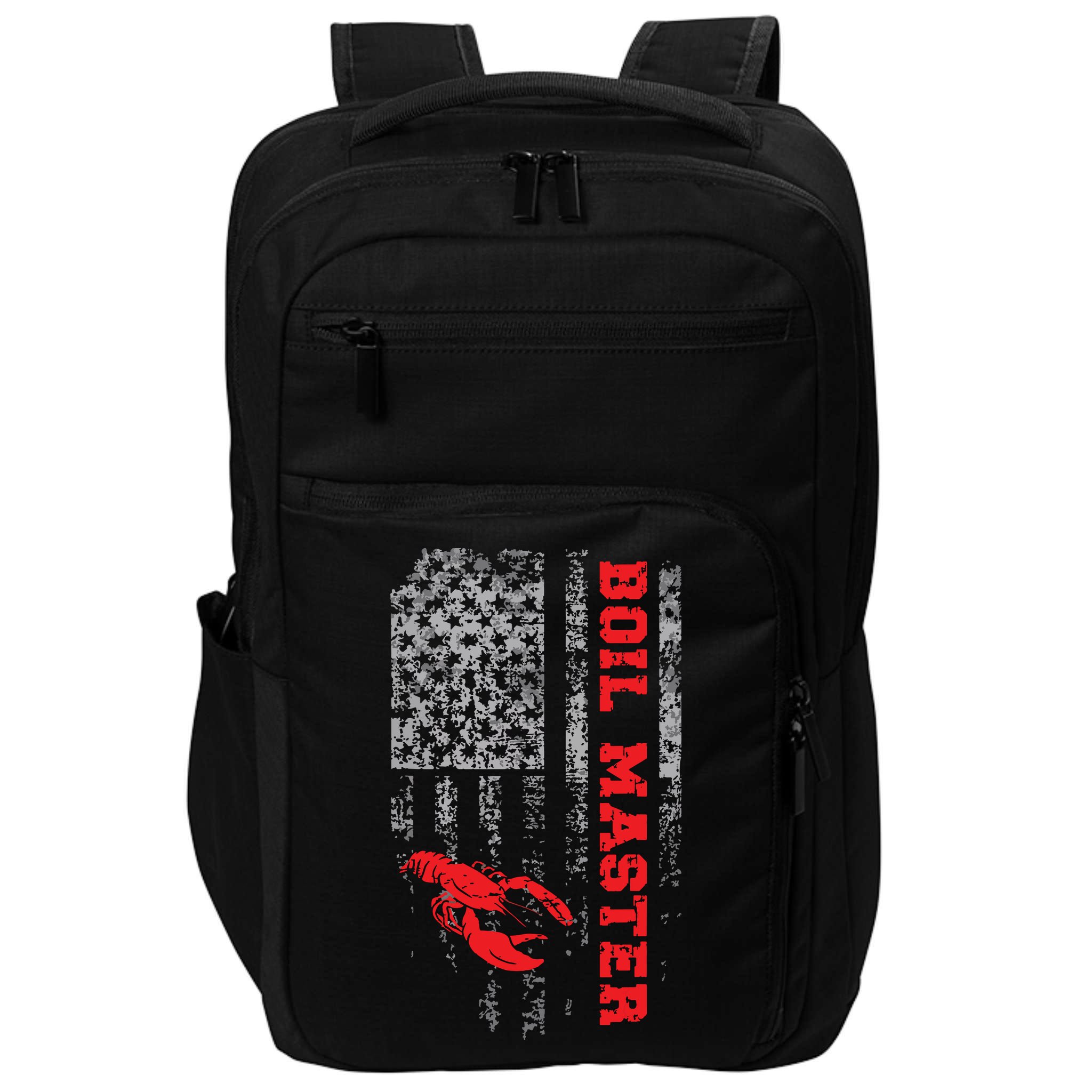 Cool Crawfish Boil For Men Women Crawfish Seafood Chef Impact Tech Backpack
