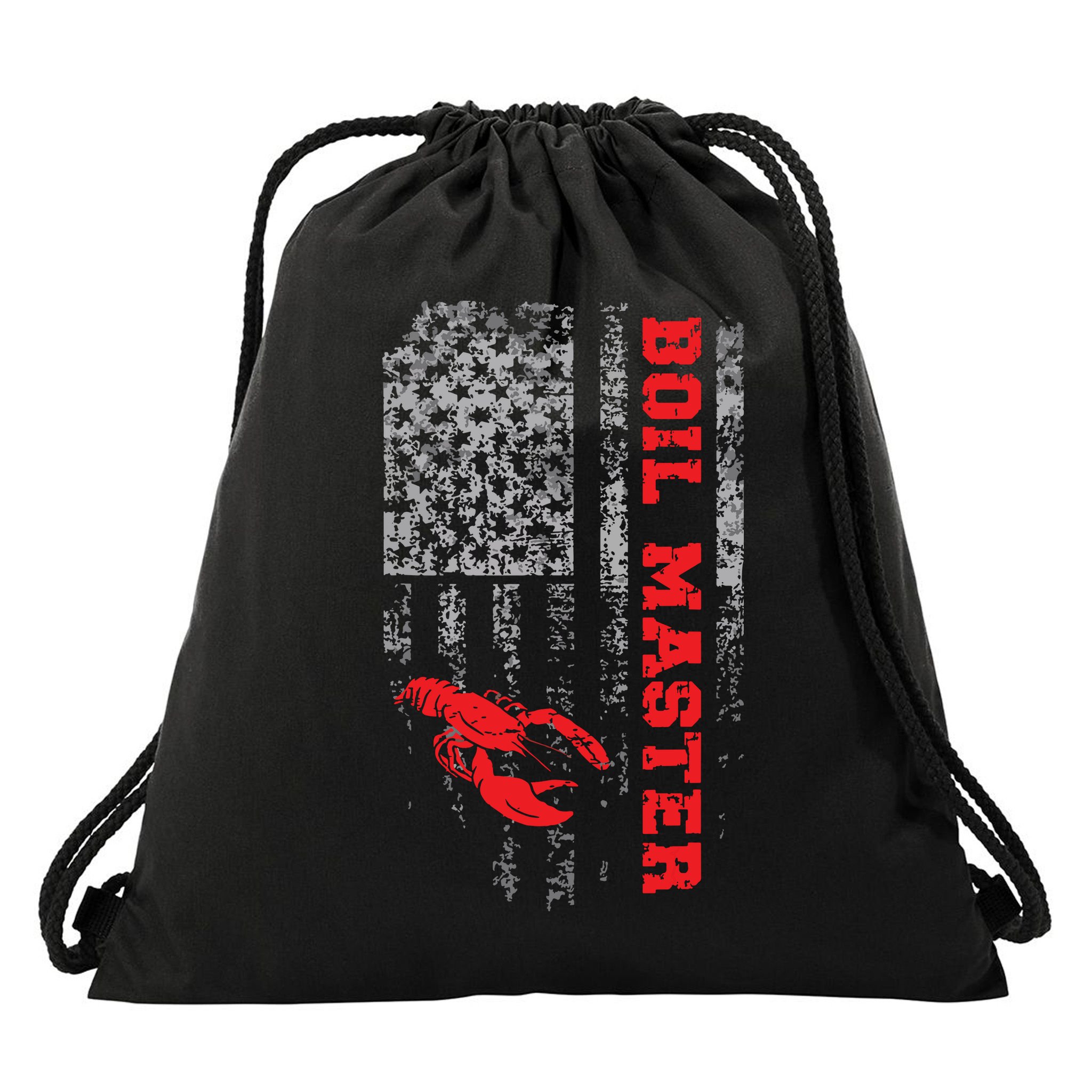 Cool Crawfish Boil For Men Women Crawfish Seafood Chef Drawstring Bag