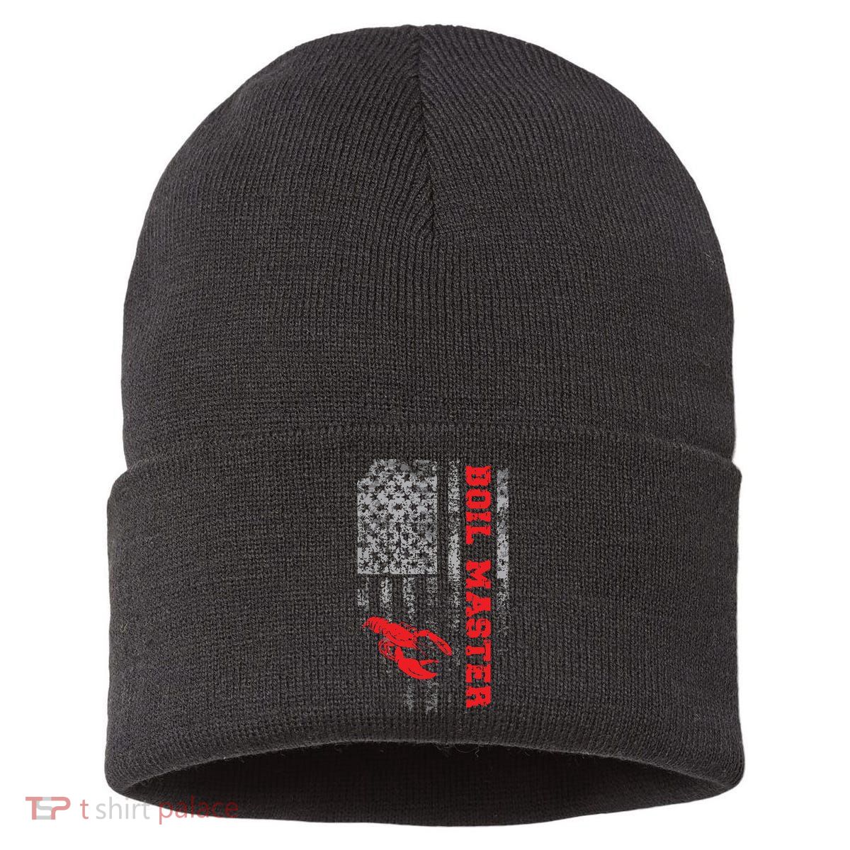 Cool Crawfish Boil For Men Women Crawfish Seafood Chef Sustainable Knit Beanie