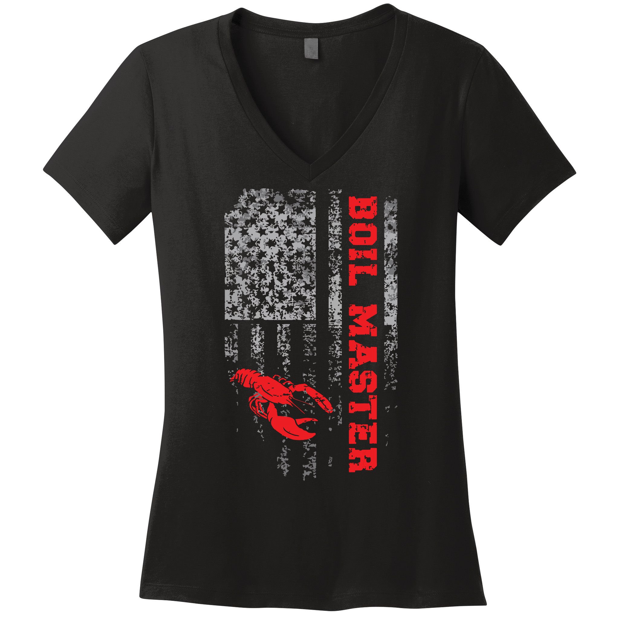 Cool Crawfish Boil For Men Women Crawfish Seafood Chef Women's V-Neck T-Shirt