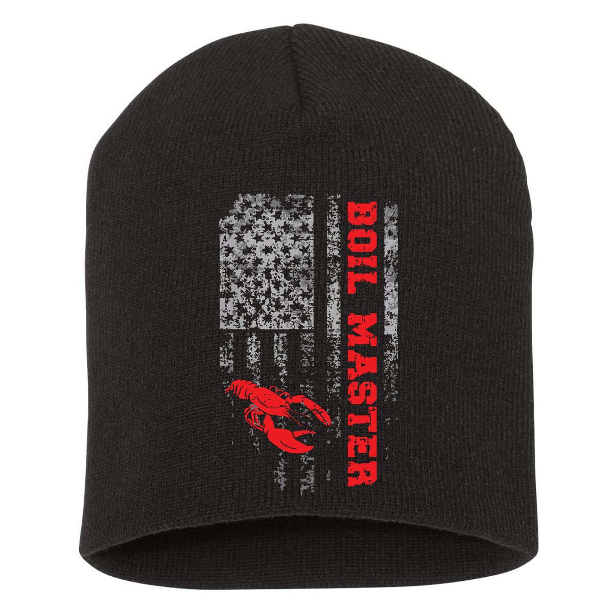 Cool Crawfish Boil For Men Women Crawfish Seafood Chef Short Acrylic Beanie