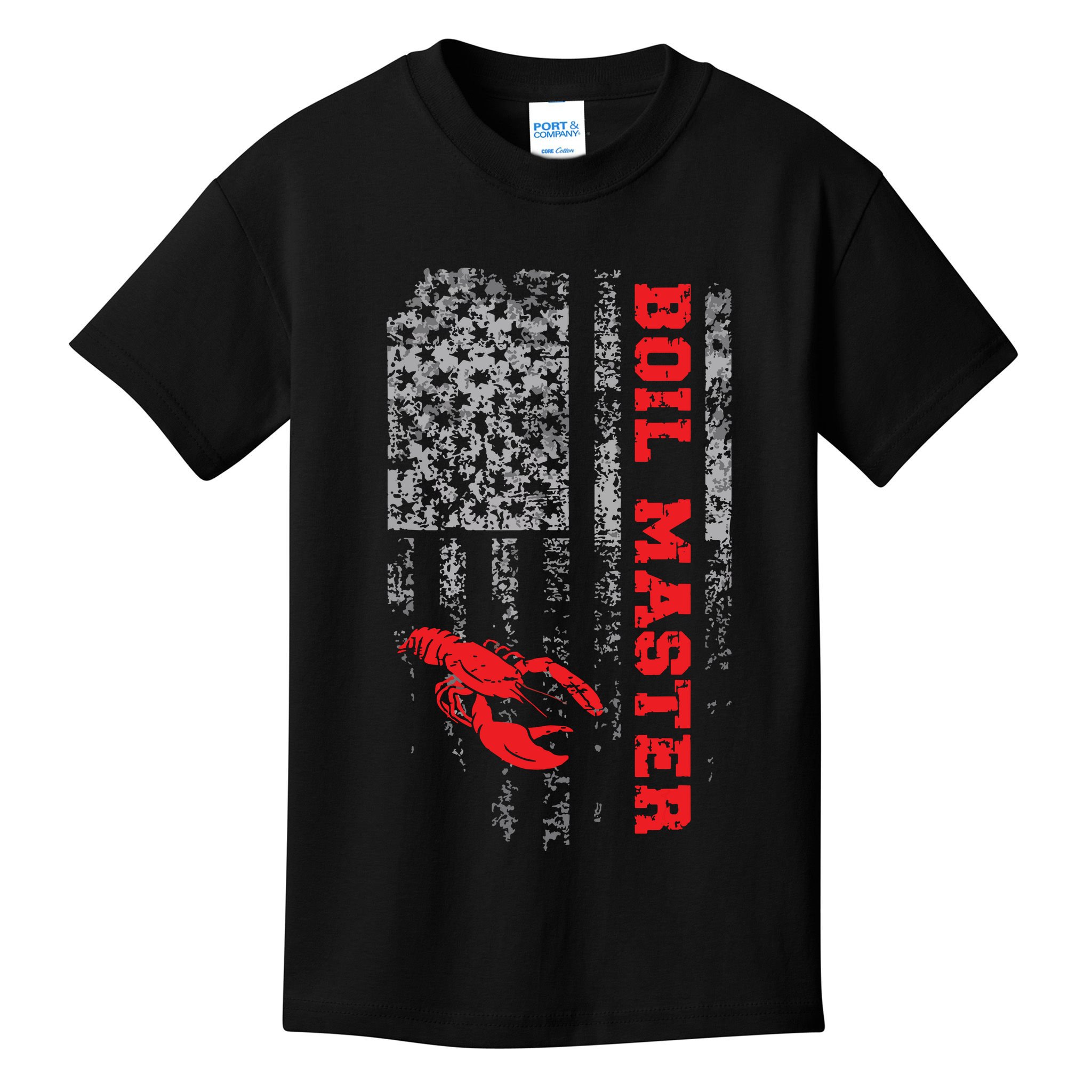 Cool Crawfish Boil For Men Women Crawfish Seafood Chef Kids T-Shirt