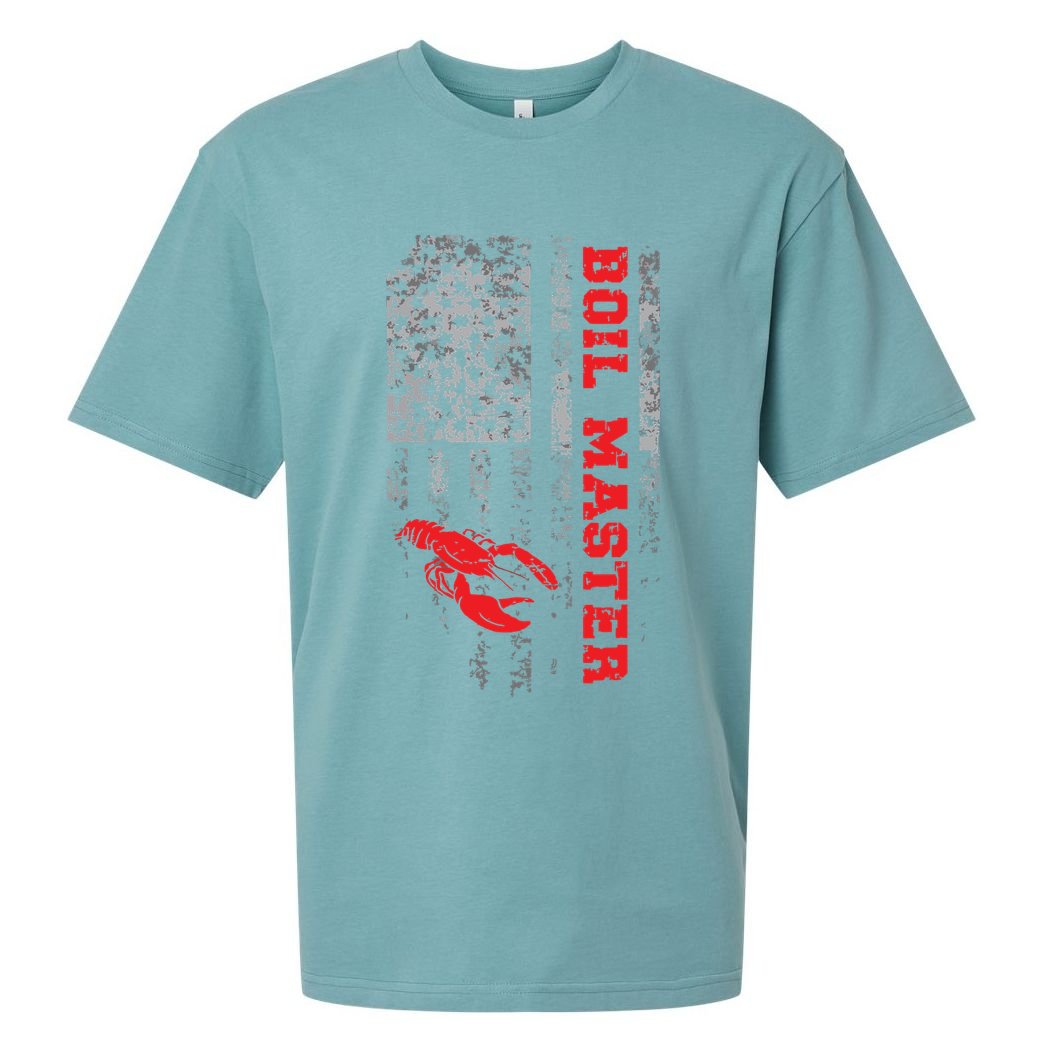 Cool Crawfish Boil For Men Women Crawfish Seafood Chef Sueded Cloud Jersey T-Shirt