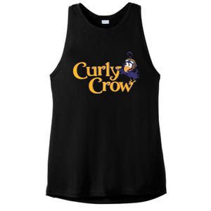 Curly Crow Balloon Book Character  Ladies PosiCharge Tri-Blend Wicking Tank