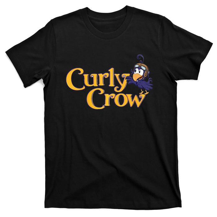 Curly Crow Balloon Book Character  T-Shirt